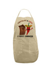 Chiles and Chocolate Adult Apron-Bib Apron-TooLoud-Stone-One-Size-Davson Sales