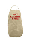 Happy Halloween Witches Blood Red Adult Apron-Bib Apron-TooLoud-Stone-One-Size-Davson Sales