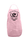 Best Grandpa Ever Distressed Collegiate Adult Apron-Bib Apron-TooLoud-Light-Pink-One-Size-Davson Sales