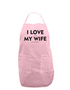 I Love It When My Wife Lets Me Play Golf Adult Apron-Bib Apron-TooLoud-Light-Pink-One-Size-Davson Sales