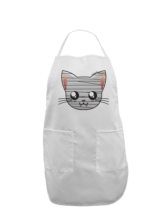 Mummy Kitty Adult Apron by TooLoud-Bib Apron-TooLoud-White-One-Size-Davson Sales
