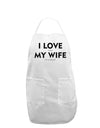 I Love It When My Wife Lets Me Play Golf Adult Apron-Bib Apron-TooLoud-White-One-Size-Davson Sales