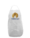 Follow Your Heart Fortune Adult Apron-Bib Apron-TooLoud-White-One-Size-Davson Sales