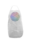 Flower of Life Circle Adult Apron-Bib Apron-TooLoud-White-One-Size-Davson Sales