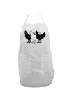 Three French Hens Adult Apron-Bib Apron-TooLoud-White-One-Size-Davson Sales