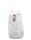 What's Kraken - Petey the Pirate Adult Apron-Bib Apron-TooLoud-White-One-Size-Davson Sales