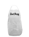 Dad Swag Text Adult Apron by TooLoud-Bib Apron-TooLoud-White-One-Size-Davson Sales