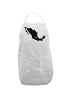 Mexico - Mexico City Star Adult Apron-Bib Apron-TooLoud-White-One-Size-Davson Sales