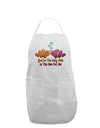 Kissy Clownfish Only Fish In The Sea Adult Apron-Bib Apron-TooLoud-White-One-Size-Davson Sales