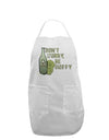 Don't Worry Be Hoppy Adult Apron-Bib Apron-TooLoud-White-One-Size-Davson Sales