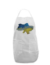 #stand with Ukraine Country Adult Apron-Bib Apron-TooLoud-White-One-Size-Davson Sales