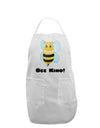 Bee Kind Adult Apron-Bib Apron-TooLoud-White-One-Size-Davson Sales