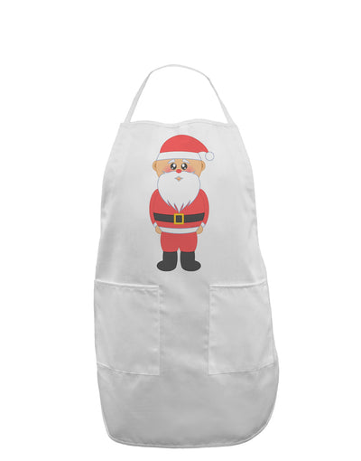 Cute Santa Claus Christmas Adult Apron-Bib Apron-TooLoud-White-One-Size-Davson Sales