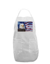 All American Eagle Adult Apron-Bib Apron-TooLoud-White-One-Size-Davson Sales