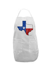 State of Texas Flag Design - Distressed Adult Apron-Bib Apron-TooLoud-White-One-Size-Davson Sales