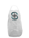 Cancer Symbol Adult Apron-Bib Apron-TooLoud-White-One-Size-Davson Sales