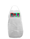 Extraterrestial Pop-art #1 Adult Apron by TooLoud-Bib Apron-TooLoud-White-One-Size-Davson Sales