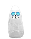 Kyu-T Face - Buckley Cool Sunglasses Adult Apron-Bib Apron-TooLoud-White-One-Size-Davson Sales