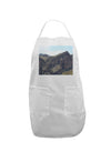 Arizona Saguaro Lake Mountains Adult Apron-Bib Apron-TooLoud-White-One-Size-Davson Sales