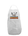 I'd Rather Be Cooking Adult Apron-Bib Apron-TooLoud-White-One-Size-Davson Sales