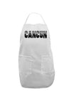 Cancun Mexico - Cinco de Mayo Adult Apron-Bib Apron-TooLoud-White-One-Size-Davson Sales