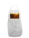 Colorado Sunset Adult Apron-Bib Apron-TooLoud-White-One-Size-Davson Sales