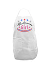 All-American Girl Adult Apron-Bib Apron-TooLoud-White-One-Size-Davson Sales