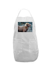 TooLoud Wide Eyed Big Horn Adult Apron-Bib Apron-TooLoud-White-One-Size-Davson Sales