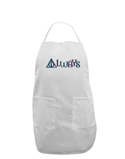 Always Magic Symbol Adult Apron by TooLoud-Bib Apron-TooLoud-White-One-Size-Davson Sales