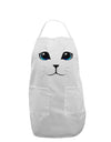 Blue-Eyed Cute Cat Face Adult Apron-Bib Apron-TooLoud-White-One-Size-Davson Sales