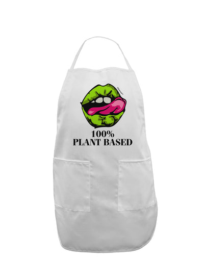 Plant Based Adult Apron-Bib Apron-TooLoud-White-One-Size-Davson Sales