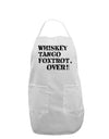 Whiskey Tango Foxtrot WTF Adult Apron-Bib Apron-TooLoud-White-One-Size-Davson Sales