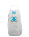 Cute Easter Bunny - Blue Adult Apron by TooLoud-Bib Apron-TooLoud-White-One-Size-Davson Sales