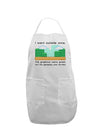 The Gameplay Was Terrible Adult Apron-Bib Apron-TooLoud-White-One-Size-Davson Sales