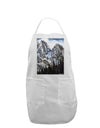 Mountain Landscape 2 Adult Apron-Bib Apron-TooLoud-White-One-Size-Davson Sales