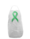 Celiac Disease Awareness Ribbon - Light Green Adult Apron-Bib Apron-TooLoud-White-One-Size-Davson Sales