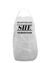 Nevertheless She Persisted Women's Rights Adult Apron by TooLoud-Bib Apron-TooLoud-White-One-Size-Davson Sales