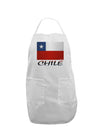 Chile Flag Adult Apron-Bib Apron-TooLoud-White-One-Size-Davson Sales