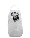 Dalmatian Portrait Adult Apron by TooLoud-Bib Apron-TooLoud-White-One-Size-Davson Sales