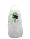 Jurassic Dinosaur Face Adult Apron by TooLoud-Bib Apron-TooLoud-White-One-Size-Davson Sales