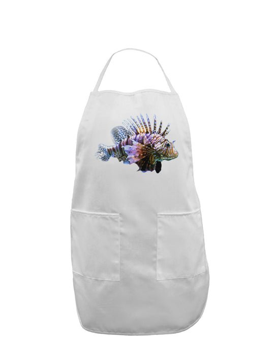 Lionfish Adult Apron-Bib Apron-TooLoud-White-One-Size-Davson Sales