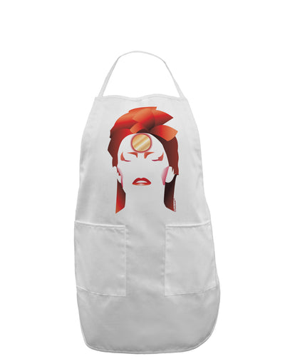 The Zig Adult Apron-Bib Apron-TooLoud-White-One-Size-Davson Sales