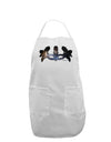 Galaxy Masquerade Mask Adult Apron by TooLoud-Bib Apron-TooLoud-White-One-Size-Davson Sales