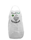 Dad of Veteran Adult Apron-Bib Apron-TooLoud-White-One-Size-Davson Sales