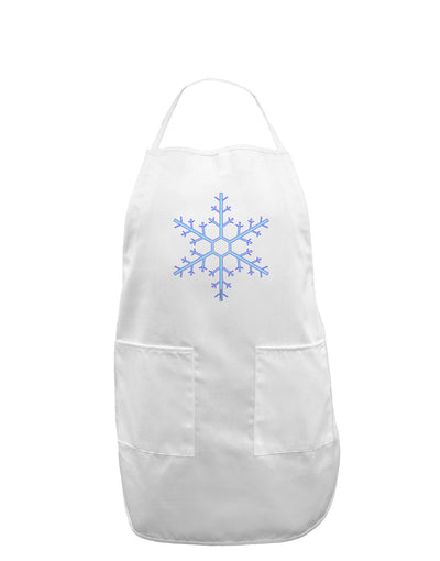 Snowflake Christmas Adult Apron-Bib Apron-TooLoud-White-One-Size-Davson Sales