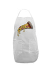 TooLoud Pizza Slice Adult Apron-Bib Apron-TooLoud-White-One-Size-Davson Sales