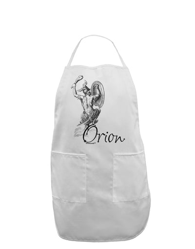 Orion Illustration Adult Apron-Bib Apron-TooLoud-White-One-Size-Davson Sales