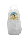 Red-tailed Hawk Adult Apron-Bib Apron-TooLoud-White-One-Size-Davson Sales