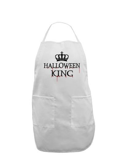 Halloween King Adult Apron by TooLoud-Bib Apron-TooLoud-White-One-Size-Davson Sales