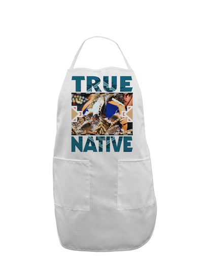 True Native American Adult Apron-Bib Apron-TooLoud-White-One-Size-Davson Sales